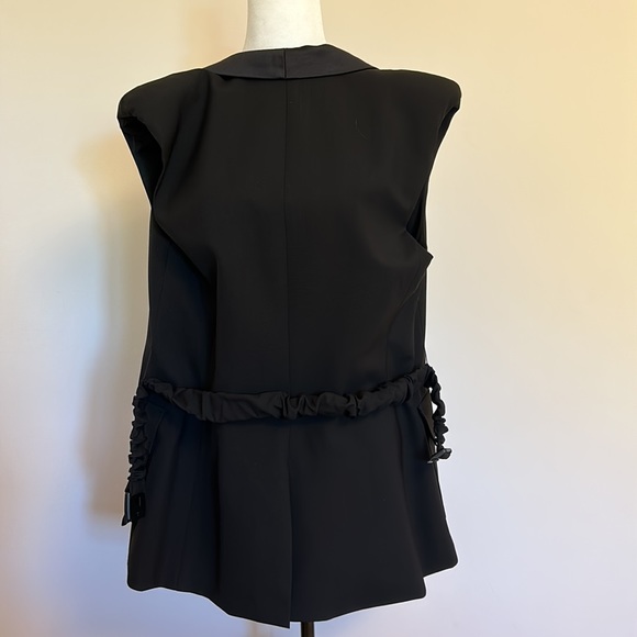 SMYTHE
Belted Sleeveless Blazer/vest - Black size 8 - Picture 11 of 11